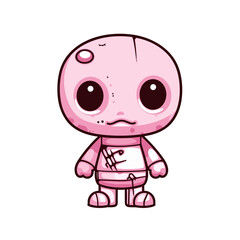 Monster toy vector clipart. Good for fashion fabrics, children’s clothing, T-shirts, postcards, email header, wallpaper, banner, events, covers, advertising, and more.