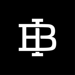 monogram bi logo designs