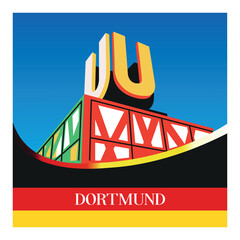 Euro 2024 Germany with flag....