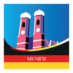 Euro 2024 Germany with flag....