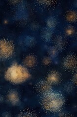 Dazzling Fireworks Lighting Up Sky