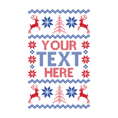 Ugly Sweater Svg