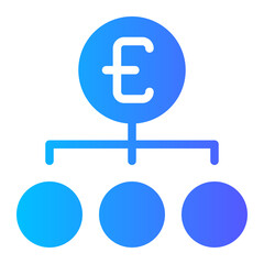 budget gradient icon