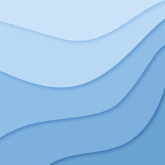 Vector colorful blue abstract background