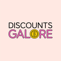 Vector text. Hand drawn background and texture on theme of Black Friday, discounts, promo, commercial and special offers.