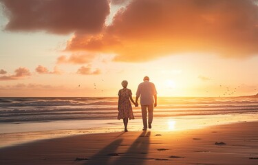 Fototapeta premium Happy seniors is having fun with travelling