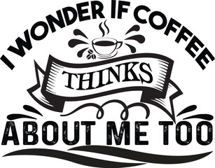 coffee svg cut file