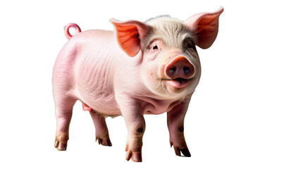 pig transparent, white background, isolate, png