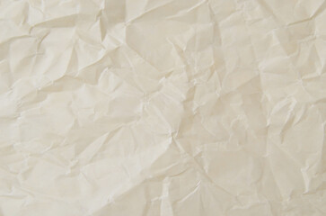 crumpled paper isolated on white	