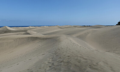 Fototapeta na wymiar Maspalomas, dunes