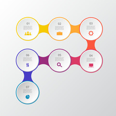 Infographic with 7 options.