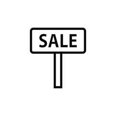 sale sign icon vector advertising sign 