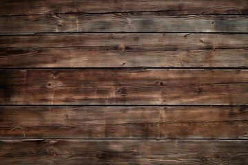 Naklejka premium AI generated illustration of a close-up of a wood board surface with aged and weathered colors