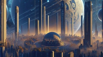 Pantheon-Inspired Planetary Plazas