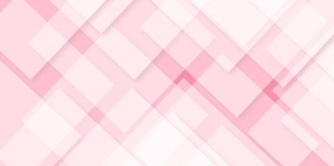 Abstract Elegant Pink Background .White and pink modern minimalistic pale geometric pattern background. Vector abstract graphic design banner pattern presentation background web template.
