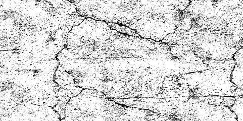 Distress crack grunge concrete dirty wall dust and noise scratches on a black background. White stone marble cracked wall texture Dirt splat stain dirty black overlay or screen effect use for grunge - obrazy, fototapety, plakaty