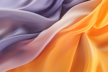 Obraz premium Silken Waves Abstract Design 