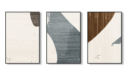 Abstract art poster. Oil painting on canvas. Golden texture. Strokes of paint. modern Art. Colorful canvas.