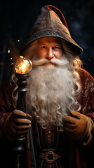 Obraz premium Photorealistic Santa Claus 