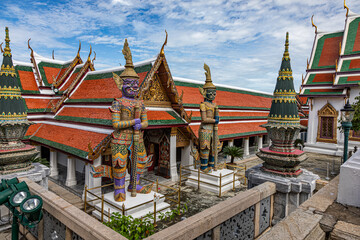 Phra Ubosot (The Chapel) at Emerald Budda complex