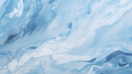 Fototapeta premium Abstract blue background with marble paint texture