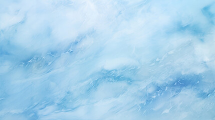 Fototapeta premium Subtle waves of paint, abstract blue waves of the ocean, lines of marble. Liquid paints, gradient stains, painting