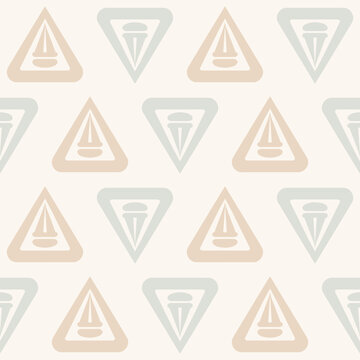 cute seamless pattern with hand drawn ice cream for summer prints