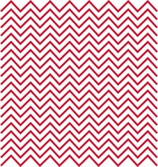 Red and White Zigzag Seamless Pattern. Christmas chevron pattern seamless background texture in red.