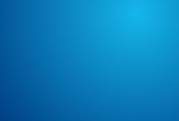 Blue radial gradient background. Abstract blue light blurred background. For Web and Mobile Apps, business infographic and social media, modern decoration, art illustration template design.