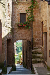Fototapeta na wymiar Pitigliano, historic town in Grosseto province, Tuscany