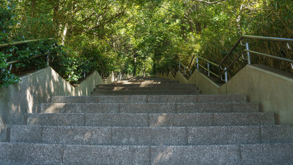 日本の公園の階段【千葉県】千葉市おゆみ野南公園の階段
