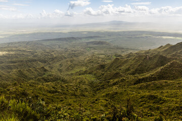 Fototapeta premium View of the Longonot National Park, Kenya