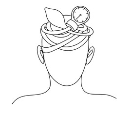 Head. Human. Pressure. Tonometer. One line