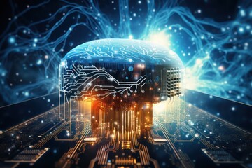 Neural Network Complexity Visualization. Engaging background for illustrating concepts related to neural networks and cognitive processes.