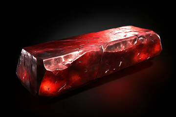 Red gemstone, red ruby, emerald, precious stone, natural gemstone