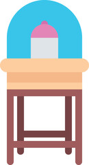 design vector image icons child chair