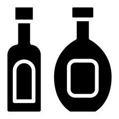 two bottle drink wine