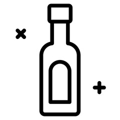 Obraz premium bottle line
