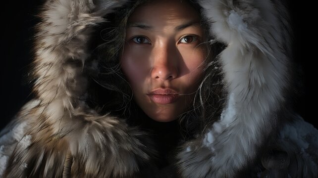 AI Generated portraits of tribes people all around the world
