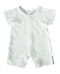 white baby clothes isolated element