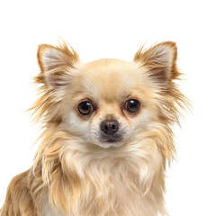 Close-up of chihuahua dog, cut out