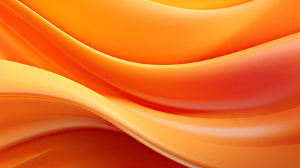  an orange and yellow background with wavy lines and curves in the center.  generative ai