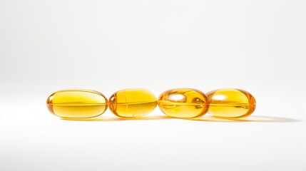 cod liver oil capsules  generated by AI
