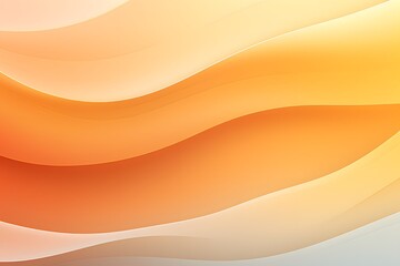 Energizing Pastel Gradient in a Harmonious Blend of Orange, White, and Yellow