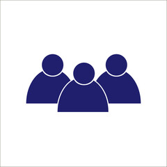 People icon, Vector EPS 10 illustration style.