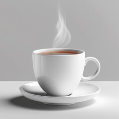Elegant Tea Cup in Minimalist Design