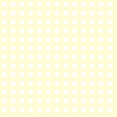 modern simple abstract seamlees white color polka dot pattern art on lemon lite yellow color background