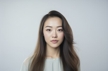 Portrait of a confident Korean woman