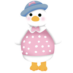 Duck characters and duck cartoons