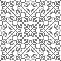 Seamless circle pattern in a modern style
